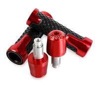 For Y&amaha MT25 MT 25 MT-25 2005-2018 Motorcycle Handle Bar Weight Handlebar Ends Cover Cap Anti-Skid Plug Hand Grips Motorcycle Handlebar Caps Ends Plug(Red)