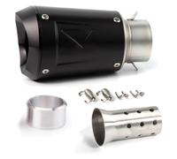 For Y&amaha R1 R6 MT09 51mm 60mm Motorcycle Exhaust Pipe Escape GP Muffler With DB Killer End Silencers diameter slip exhaust pipe(B)