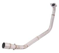 For Y&amaha R15 V3 R125 For MT15 2017-2019 Motorcycle System Front Link Escape Muffler Slip On Exhaust Pipe Motorcycle Exhaust Muffler System(A)