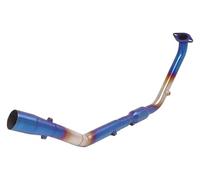 For Y&amaha R15 V3 R125 For MT15 2020-2023 Motorcycle System Front Link Escape Muffler Slip On Exhaust Pipe Motorcycle Exhaust Muffler System(B)