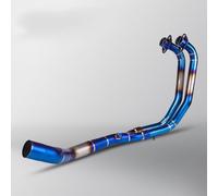 For Y&amaha R25 R3 Mt03 Mt25 Mt 03 Pipe Exhaust System Motorcycle Titanium Front Link Slip-on Set The 51MM Muffler