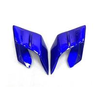 For Y&amaha R6 2017-2024 Motorcycle Fixed Wind Wing Aerodynamic Wings Fairing Spoiler ABS Plastic Accessories spoiler kit(Blu)