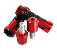 For Y&amaha TDM850 TDM 850 1989-2002 Grips Motorcycle Handle Bar Weight Handlebar Ends Cover Cap Anti-Skid Plug Hand Grips Motorcycle Handlebar Caps Ends Plug(Red)