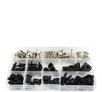 For Y&amaha Tmax500 Tmax 500 2001-2011 Motorcycle Full Fairing Bolts Kit Cowling Side Cover Screws Clips Nuts Steel Mounting clip(Onecolor)