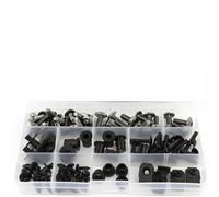 For Y&amaha Tmax500 Tmax 500 2001-2011 Motorcycle Full Fairing Bolts Kit Cowling Side Cover Screws Clips Nuts Steel Mounting clip(Titanium)