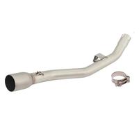 For Y&amaha WR125R WR125X WR125 R X 2009-2017 Motorcycle 51mm Muffler Slip On Exhaust Escape Middle Link Pipe Connecting Silencers diameter slip exhaust pipe