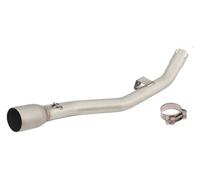 For Y&amaha WR125R WR125X WR125 R X 2009-2017 Motorcycle 51mm Muffler Slip On Exhaust Escape Middle Link Pipe Connecting End Silencers diameter slip exhaust pipe