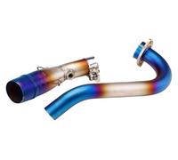 For Y&amaha X MAX 300 XMAX300 XMAX 250 XMAX250 2017-2021 Middle Link Full System Fit All 51mm Muffler Exhaust Pipe Motorcycle Exhaust Muffler System(TYPE-B 2017-2021)