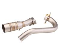 For Y&amaha X MAX 300 XMAX300 XMAX 250 XMAX250 2017-2021 Middle Link Full System Fit All 51mm Muffler Exhaust Pipe Diameter Slip Exhaust Pipe(TYPE-C 2017-2020)