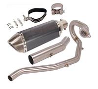 For Y&amaha XG250 For Tricker All Years Motorcycle Full Exhaust System Tips Front Mid Link Pipe Slip On 51mm Mufflers Escape Motorcycle Muffler Exhaust Pipe(3)
