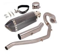 For Y&amaha XG250 For Tricker All Years Motorcycle Full Exhaust System Tips Front Mid Link Pipe Slip On 51mm Mufflers Escape motorbike muffler exhaust(1)