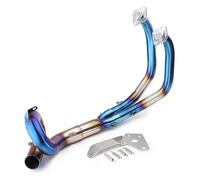 For Y&amaha YZF MT07 FZ07 FZ MT 07 2014-2023 Muffler XSR700 Motorcycle Exhaust Full System Front Pipe End Silencers motorbike muffler exhaust(B)