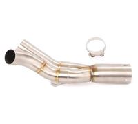 For Y&amaha YZF R1 2004-2006 Motorcycle Slip On Exhaust Mid Connect Tube Middle Link Pipe Stainless Steel End Silencers diameter slip exhaust pipe