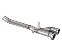 For Y&amaha YZF R1 MT-10 MT10 FZ-10 2015-2025 Motorcycle In-Second Exhaust Silencer Escape System Front End Silencers motorbike muffler exhaust