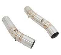 For Y&amaha YZF R1 MT-10 R1M 2007 2008 Slip On Motorcycle Full System Exhaust Escape Modified Muffler Mid Link Pipe 50.8mm Muffler Section Mid Link Pipe