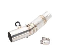 For Y&amaha YZF R6 2006 2007 2008 2009 2010-2023 Motorcycle Slip-on Exhaust Middle Link Pipe Escape Adapter Connect 60mm Muffler
