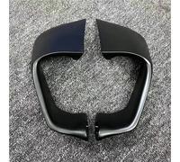For Y&amaha YZF-R6 2017 2018 2019 2020-2023 Motorcycle Fixed Wing Fairing Small Wing Spoiler Aerodynamic Wing spoiler kit(Matte black)
