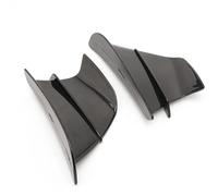 For Y&amaha YZFR1 YZFR3 YZFR6 YZFR7 Motorcycle Aerodynamic Winglets Dynamic Wing Spoiler Fairing Accessories wing spoiler(Black)
