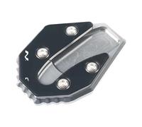 For YA&MA&HA For NMAX155 NMAX125 Motorcycle CNC Kickstand Foot Side Stand Extension Pad Support Plate Enlarge Stand Anti-slip Sidestand Pad(2)