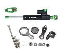 For Ya&ma&ha For R1 2002-2017 For R6 2006-2020 Motorcycle Steering Stabilizer Damper Mounting Bracket Kit Adjustable Steering Direction Dampers(Black-D)