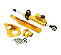 For Ya&ma&ha For R6 600 2003-2005 Motorcycle Steering Stabilizer Damper Mounting Bracket Motorcycle Accessories Stabilizer(Yellow)