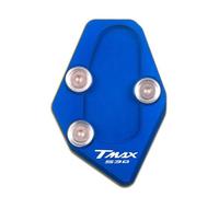For YA&MA&HA TMAX 530 T-MAX TMAX530 T-MAX530 2015 2016 Motorcycle Kickstand Foot Side Stand Extension Pad Support Plate Enlarge(Blue-2)