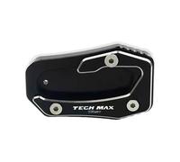 For YA&MA&HA Tmax Tech Max TMAX560 T MAX 560 2019-2021 2022 CNC Kickstand Foot Side Stand Extension(TECH MAX-Black)