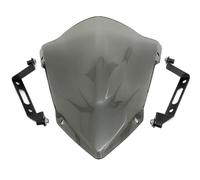 For YA&MAHA MT-07 FZ-07 MT-09 2014-2020. Accessories Motorcycle Wind Deflectors Windshield Windscreen Cover(Gray MT07 FZ07 2014-2017)