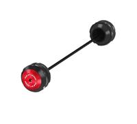 For YA&MAHA MT-09 FZ09 FJ09 2013-2025. Motorcycle Front Rear Wheel Axle Fork Crash Sliders Protector Falling Protection(Front Red)