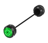 For YA&MAHA MT-09 FZ09 FJ09 2013-2025. Motorcycle Front Rear Wheel Axle Fork Crash Sliders Protector Falling Protection(Front Green)