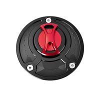 For YA&MAHA MT07 FZ-07 MT09 FJ09 MT-09 For Tracer FZ1 FZ6 For YZF R1 R3 R25 FJR1300 XJ6 Motorcycle Fuel Tank Cap Cover Guard Protector(Red)