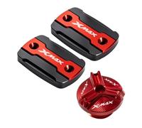 For Ya&maha XMAX 250 300 XMAX300 XMAX250 2017-2023 Accessories Motorcycle Brake Fluid Tank Fluid Reservoir Cover Oil Filler Cap Motorcycle Oil Filler Cap