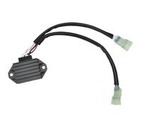 For YA&MAHA YZ250 YZ250FX WR250 WR250F 2015-2019. Motorcycle Engine Stator Coil+Voltage Regulator rectifier(For Black)