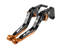 For YA&MAHA YZF R1 2004-2008 YZF-R1 Lever Brake Set Adjustable Folding Handle Levers Motorcycle Parts(Grey yellow)