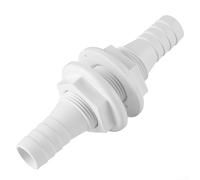 For Yacht Double Ended Connector, ABS Through Hull Hose Connector for Secure Drainage on Boats and RVs