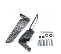 For Yam&aha FZ6 FA&ZER FZ6R FZ 6 Motorcycle Accessories Rotatable CNC Aluminum Rearview Mirrors Fixed Wing(Style H)