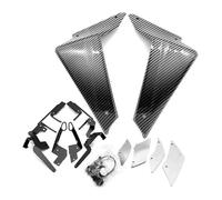 For Yam&aha MT-09 SP MT09 MT 09 2021-2023 Motorcycle Sport Downforce Naked Side Spoilers Aerodynamic Wind Wing Deflector Side Panel Cover Fairing(Carbon Look-Clear)