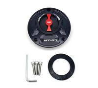 For YAM&AHA MT07 MT-07 FZ07 FZ-07 2014 2015 2016 CNC Motorcycle Fuel G&AS Tank Cap Cover Aluminum Keyless(Style B)