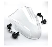 For Yam&aha MT125 FZ1 FZ6 FZ8 MT-01 MT03 MT07 MT09 For KA&WASAKI ER6N ER4N Motorcycle WindScreens Adjustable Bracket Front Flyscreens Deflectors