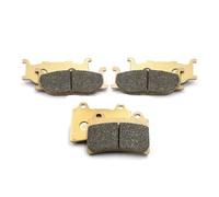 For Yam&aha XV1600 XV 1600 Road Star 2001-2005 XV 1600 Midnight Star 2002-2003 Motorcycle Front Rear Brake Pads(3 pair 1 stes)