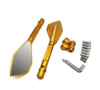 For Yama&ha VMAX VMAX 1700 XMAX125 XMAX250 XMAX400 XMAX300 CNC Aluminum Motorcycle Rearview Mirror Moto Side Mirrors(Gold)