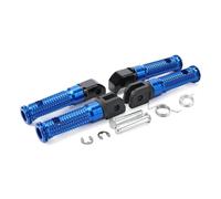 For Yama&ha YZF R3 R25 YZFR25 YZFR3 MT25 MT03 2014-2024 Motorcycle Driver Footrest Foot Pegs Front Rear Footpegs Accessories Pedal bracket(Blue)