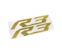 for Yama-ha YZF-R3 YZFR3 YZF R3 3D Logo Decals Fairing Tank Pad Badge Stickers (Color : A3, Size : Normalcy)