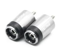 For Yama&ha YZF R6 YZF-R6 YZFR6 2005-2018 2008 2011 2013 2015 2017 Motorcycle Accessories CNC 7/8" 22MM Handlebar Hand Grips Handle Bar End Cap Plugs Handle parts(Sliver)