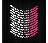 For Yamaha Aerox V1 V2 NVX 155 14 Inches Motorcycle Reflective Wheel Hub Stickers Moto Accessories Scooter Rim Strip Vinyl Decal Sticker