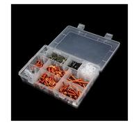 For YAMAHA DT125R TZR250 XT350 XT600 Bodywork Screws Motorcycle Fairing Bolts Fastener Clips Screw Spring Nuts Windshield Bolts(Orange)