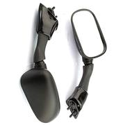 For YAMAHA FJR1300 FJR 1300 2003 2004 2005 Motorcycle Rearview Mirrors Rear View Rear-View Side Case Side Mirrors (Color : Black)