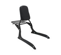For Yamaha For Midnight For V-Star XVS1300 XVS1300A 2007-2015 Motorcycle Passenger Backrest With W/Luggage Rack Rear Backrests(Black)