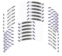 for Yamaha for MT-09 Motorcycle Reflective Wheel Rim Stripe Decal Sticker Front Rear Decal Protection Decals(Style 6)