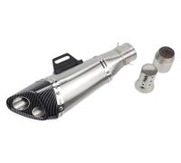 For Yamaha For MT07 R3 51mm Inlet Motorcycle Exhaust Muffler DB Killer Pipe Motorcycle Exhaust Pipe Muffler(3)
